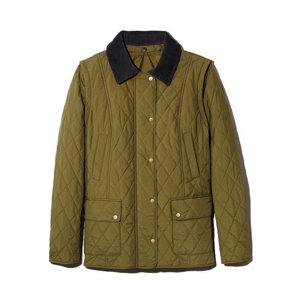 FRONTROW Jackets & Blazers - FRONTROW Womens Thermore Multiway Quilted Jacket Medium